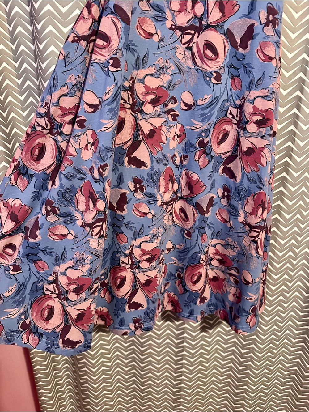 Pact | Racerback Floral Tank Dress, small - Picture 4 of 8